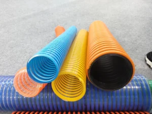 2” 3” 4” Medium Duty PVC Suction Hose Heavy Duty Water Pump Suction Hose Pipe for Mining Vacuum Water Oil