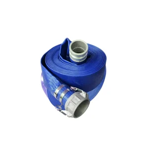 2″ 3″ PVC Plastic Tube Garden Pipe Farm Lay Flat Water Discharge Pressure Hose Watering Pipe