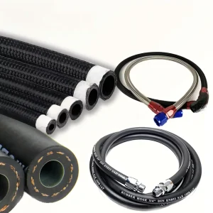 2 4 Inch Din 73379 J30 R6 NBR Resistant Flexible Braided Diesel Fuel Tank Filler Line Pump Cooler Dispenser Car Oil Rubber Hose