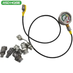 2*5mm Aramid Fiber Braided High Pressure Test Micro Hoses