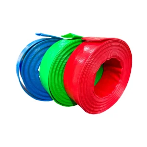 2-6 Inch High Pressure PVC Lay Flat Hose Customizable Color Agricultural Farm Irrigation Hose Cutting Service