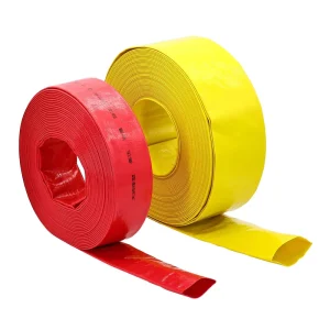 2-6 Inch Yellow PVC High Pressure Lay Flat Delivery Water Hose for Agricultural Irrigation with Cutting Service