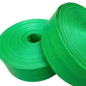 2 8 Inch Woven Flat Lay Hose High Pressure Durable PE Flexible Water Hose for Irrigation PE