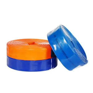 2″ Heavy Duty PVC Layflat Hose Water Discharge Backwash Pool Hose Chemical Resistant Long Lasting