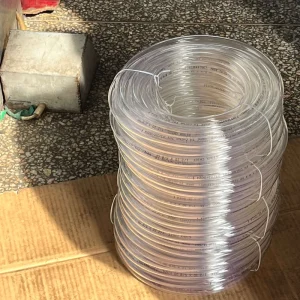2″ High Pressure Transparent Flexible PVC Hose Light Weight Non Toxic ISO CE Certified Anti UV Food Grade 50 100m Length