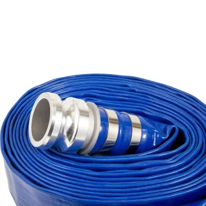2″ Inch 25FT High Pressure High Strength Water Discharge Hose Irrigation Drip Irrigation Kit PVC Lay Flat Extruding