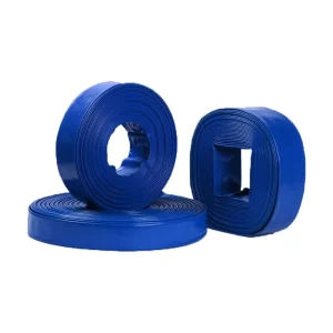 2 Inch 3 Inch PVC Flexible Lay Flat Water Discharge Hose With Custom Processing & Moulding Services