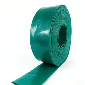 2 Inch 4 Bar Flexible PVC Lay Flat Hose High Pressure Durable Lightweight Water Discharge Hose for Agricultural Irrigation