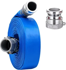 2 Inch 4 Inch 3 Inch Pvc Lay Flat Hose 100m Water Pump Discharge Hose LayFlat Garden Backwash Hose Agricultural Irrigation Hose