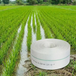 2 Inch Composite Material Layflat Hose Cutting 100m Length Wear-resistant Lightweight for Agriculture Irrigation