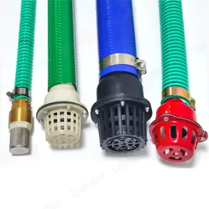 2 Inch Diameter Helix Spiral PVC Suction Discharge Hose Plastic Reinforcement Pipe Customized Large Diameters