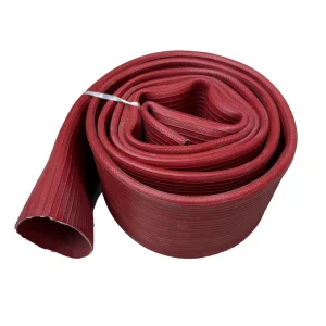 2 Inch Flexible NBR Rubber Layflat Water Hose 30m Length 20Bar Pressure 2.2mm Thickness Agricultural Irrigation Large