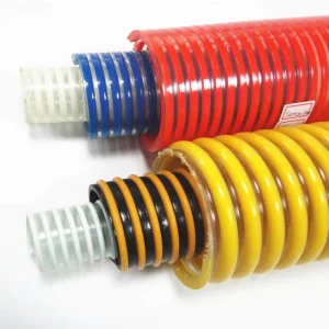 2 Inch Flexible PVC Spiral Suction Hose Durable Anti UV Agriculture High Pressure Industry Drainage 3mm Thickness 10m