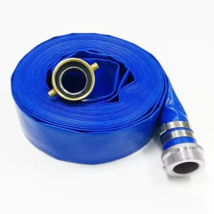 2 Inch Heavy Duty High Pressure PVC Lay Flat Flexible Anti Abrasion Eco Friendly Rewindable Water Delivery Hose Customized