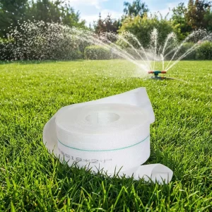 2 Inch Lay Flat Hose Enhanced Pressure Lay Flat Hose With Quick Connect Fittings for Efficient Garden Watering