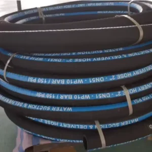 2 Inch NBR Oil Resistant Flexible Fuel Rubber Hose