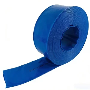 2 Inch PVC High Pressure Durable Flexible Agriculture Irrigation Lay Flat Hose 6 Bar 50FT Roll