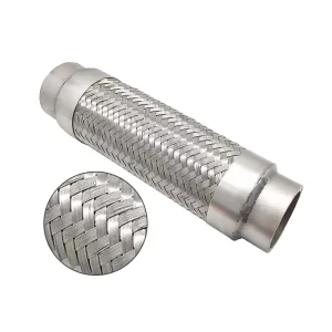 2 Inch Stainless Steel 304 Welded Connection for Industrial Grade High Temperature Steam Flexible Braided Metal Hose