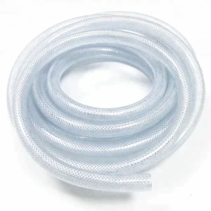 2 Inch Transparent High Pressure PVC Braided Hose for Industry & Gardening Irrigation Shower Gas/Oil/Fuel Use (CE Certified)