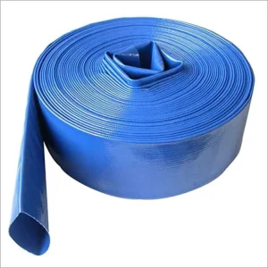 2 Inch by 100 Feet General Purpose Reinforced PVC Lay Flat Discharge and Backwash Hose Heavy Duty (4 Bar)