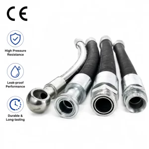 2-inch Steel Wire Reinforced Hose Wear-resistant and High-pressure Resistant Used for Hydraulic Hoses in Industrial Equipment