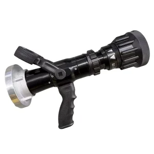 2.5 Inch 360-475-560-760LPM Adjustable Flow Rate Fire Nozzles with Flush Jet Fog Pistol Grip Fire Hose Nozzles for Fire Fighting