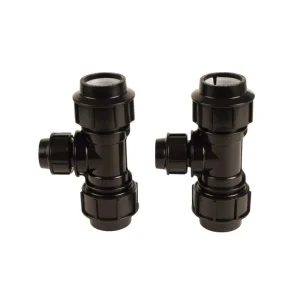 20-110mm PP T-type Quick-connect Tee Fittings Pipe Connection 2 Inch for Agricultural Drip Irrigation Accessories