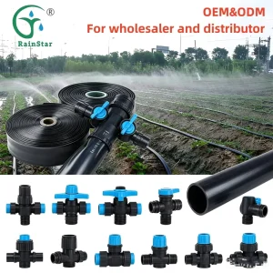 20 75mm PE Sprinkler Tape Irrigation Drip Rain Hose Garden Spray Hose for Agriculture Irrigation System