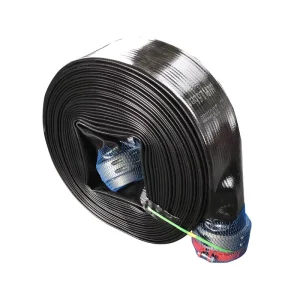 200PSI 10 Inch Durable Wear Resistant TPU Layflat Hose for Water Supply