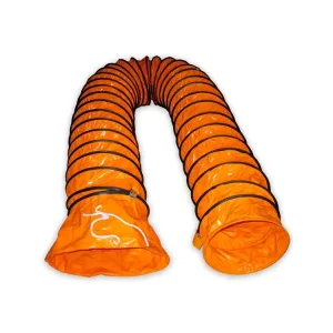 200mm 5M PVC Flexible Duct Pipe Hosing Air Ventilation Duct Hose for 8inch Exhaust Fan
