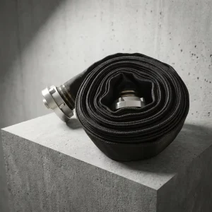 200psi 100mm Rubber Fire Fighting Emergency Rescue Mining Dewatering Outer Hose 4″ 50ft