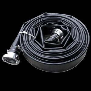 200psi 10inch and 12inch Anti abrasion Flexible Soft TPU Layflat Water Lay Flat Hose Supplier