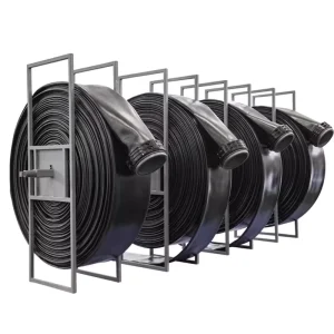 200psi 12inch Flexible Soft TPU Layflat Water Lay Flat Hose with SS316 Groove Couplings