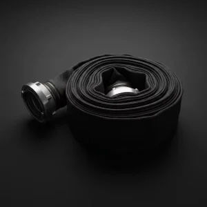 200psi 4″ 50ft Rubber Fire Fighting Emergency Rescue Outer Firte Hose