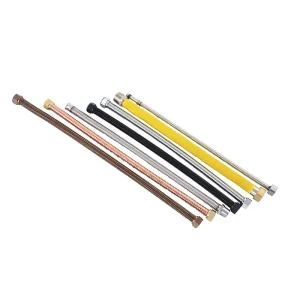 201 304 316 Stainless Steel Corrugated Hose Plumbing Pipe for Bathroom Kitchen Water Supply