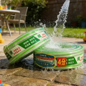 20M PVC Irrigation Hose Flexible Watering Pipe Manguera De Agua Durable Outdoor Watering Tool