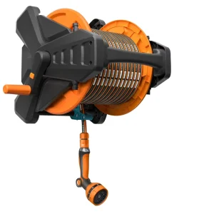 20m 30m 40m 50m 25m Auto Wall Mounted Automatic Retractable Water Garden Hose Pipe Reel for Garden with Spray Gun
