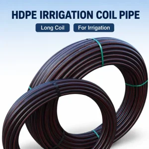 20mm-63mm Flexible HDPE Polyethylene Water Hose Pipe with Socket Butt Fusion Connection Anti-Corrosion High Pressure