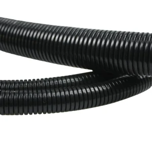 21.2mm PE Corrugated Flexible Electrical Hose Wire Protection Fire Resistant Wave Shape -30C to +100C