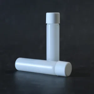 22 85mm 98mm 115mm 120mm 125mm Child Resistant Glass Tube Plastic Tube Pill Vial White Glass Screen Printing Logo
