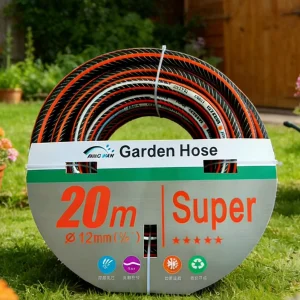25/50/75Ft PVC Garden Hose 1/2″ 5/8″ 3/4″ Flexible Lightweight For Irrigation
