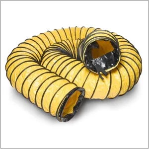 250mm 10inch 10M Fire Resistant Flex Ducting Hose Air Ventilation PVC Flexible Duct