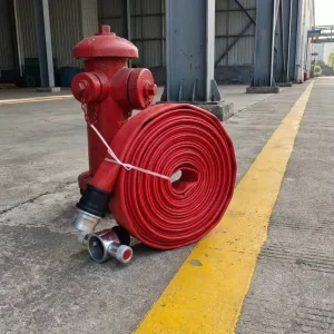 250psi High Quality Nitrile Rubber Coated Fire Fighting Emergency Rescue Hose Quick Coupling Hazardous Chemicals Safe