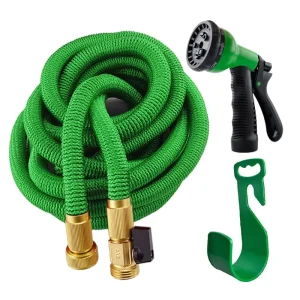 25ft 50ft 75ft 100ft American Standard Expandable Garden Hose Magic Garden Water Hose with Water Gun