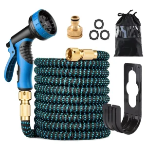 25ft~100ft Expandable Garden Hose Light Weight Garden Hose with Nozzle