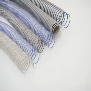 25mm-75mm Custom Light Weight Flexible Durable PVC Steel Wire Hose Tube For Vacuum Cleaner Collect Dust