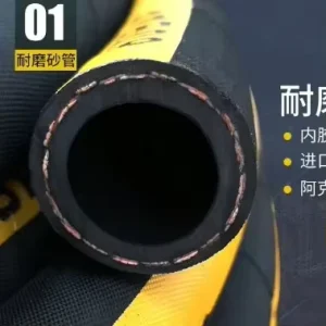 25mm Sandblaster Pipe Sandblast 10Bar SBR EPDM Rubber Hose 2″ Available Sand Blasting Hose and Nozzle