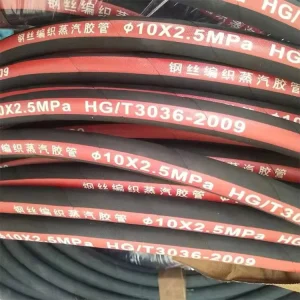 270 PSI EPDM Braided Steam Hose High-Pressure Rubber Hose Solutions Leading Manufacturers