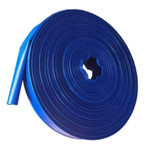 2Inch X 100m Water Supply PVC Lay Flat Pump Irrigation Water Discharge Blue Hoses