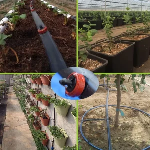 2L H Pressure Compensation Dripper Key Component for Efficient Irrigation System and Water Saving